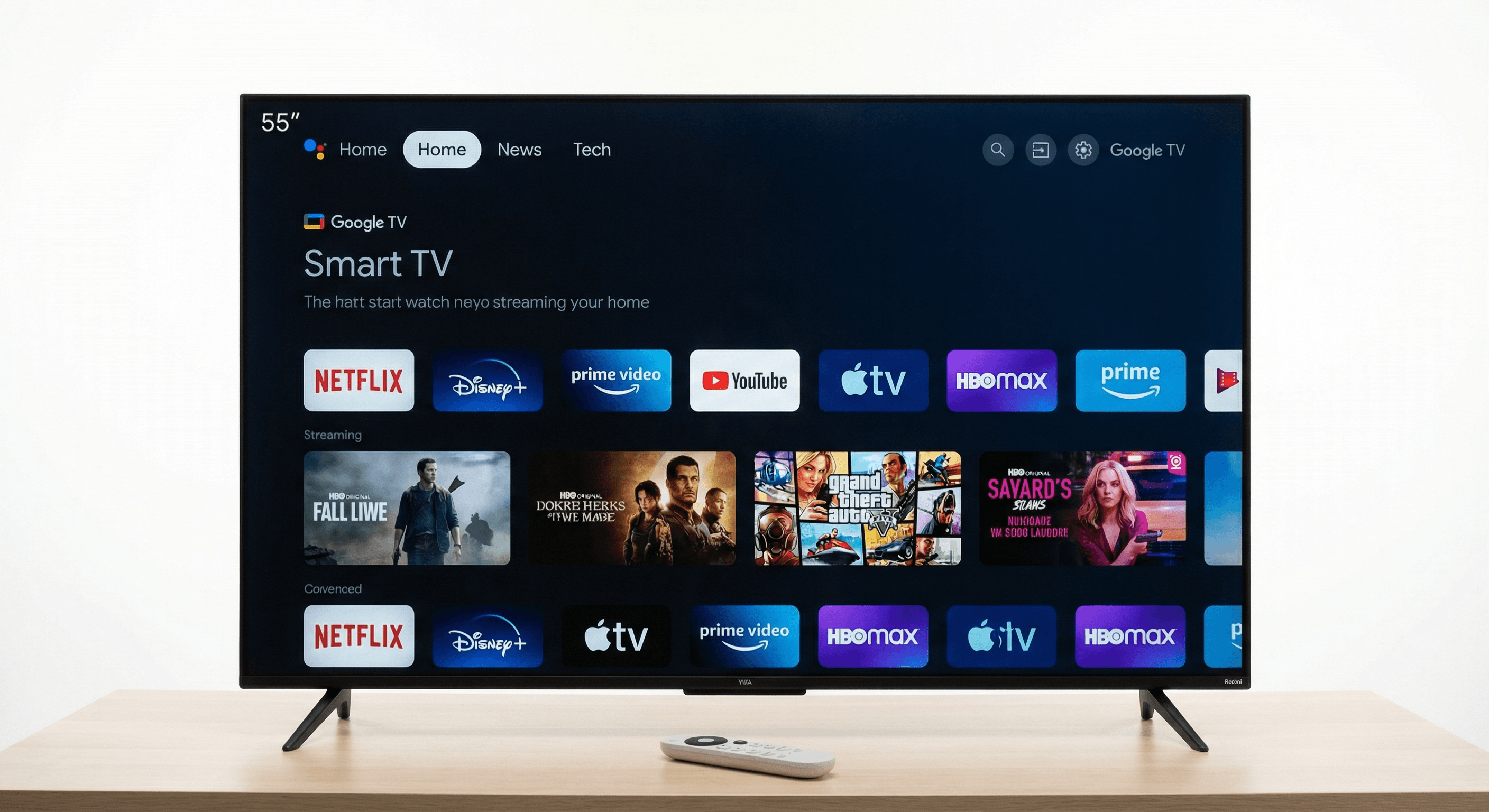 Jamuna 43" Smart Google TV QLED+